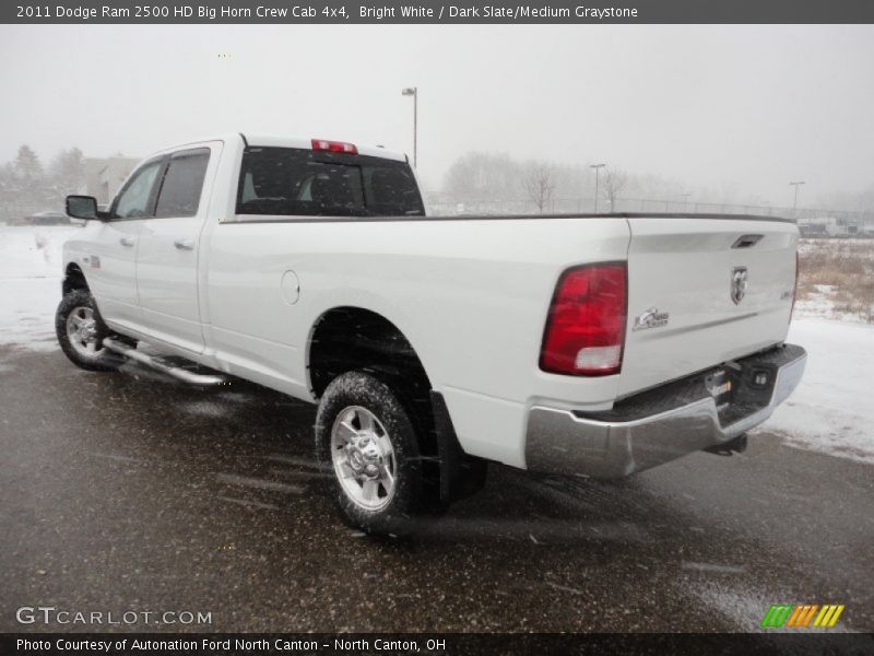 Bright White / Dark Slate/Medium Graystone 2011 Dodge Ram 2500 HD Big Horn Crew Cab 4x4
