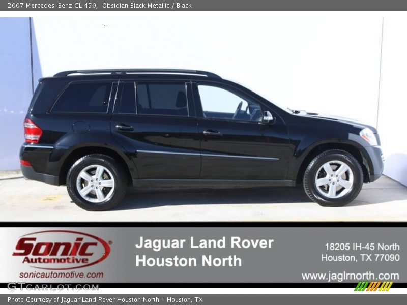 Obsidian Black Metallic / Black 2007 Mercedes-Benz GL 450