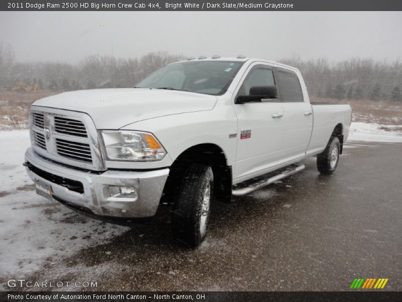 Bright White / Dark Slate/Medium Graystone 2011 Dodge Ram 2500 HD Big Horn Crew Cab 4x4