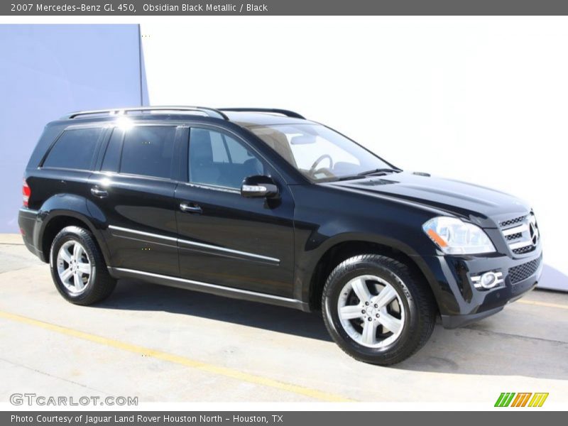 Obsidian Black Metallic / Black 2007 Mercedes-Benz GL 450