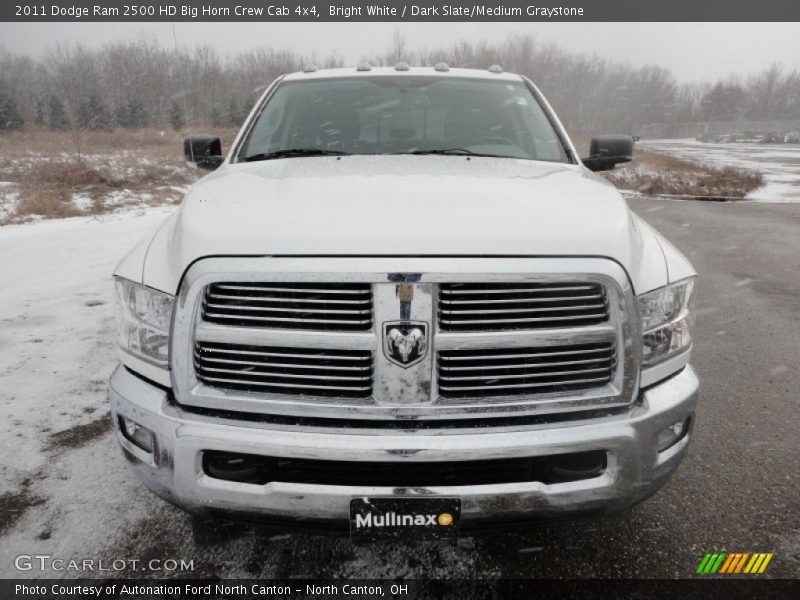 Bright White / Dark Slate/Medium Graystone 2011 Dodge Ram 2500 HD Big Horn Crew Cab 4x4
