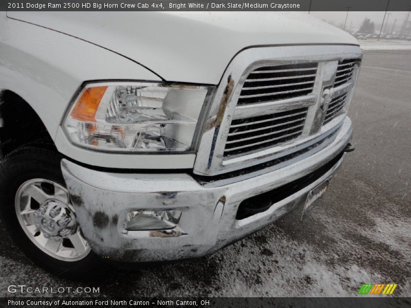 Bright White / Dark Slate/Medium Graystone 2011 Dodge Ram 2500 HD Big Horn Crew Cab 4x4