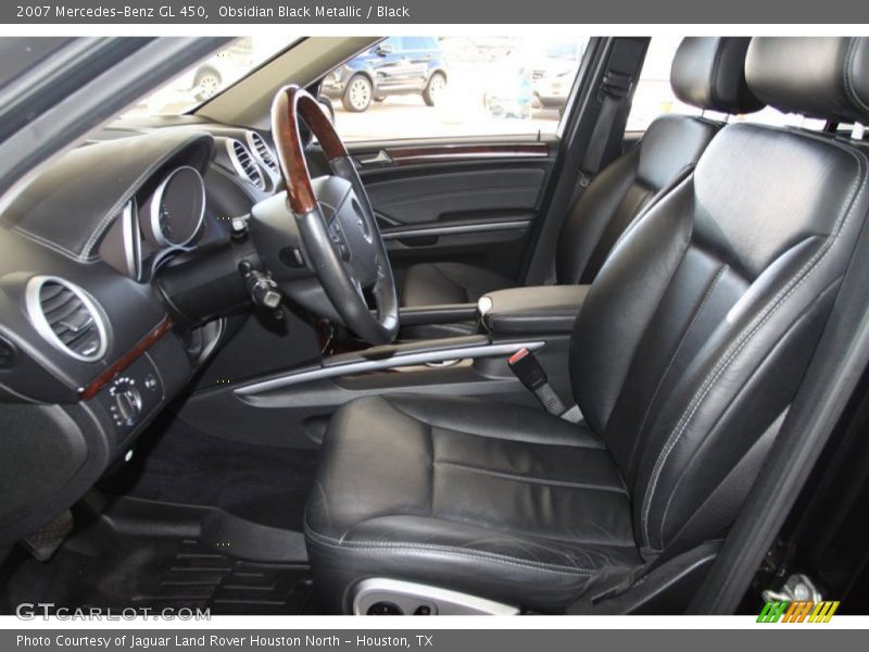 Obsidian Black Metallic / Black 2007 Mercedes-Benz GL 450