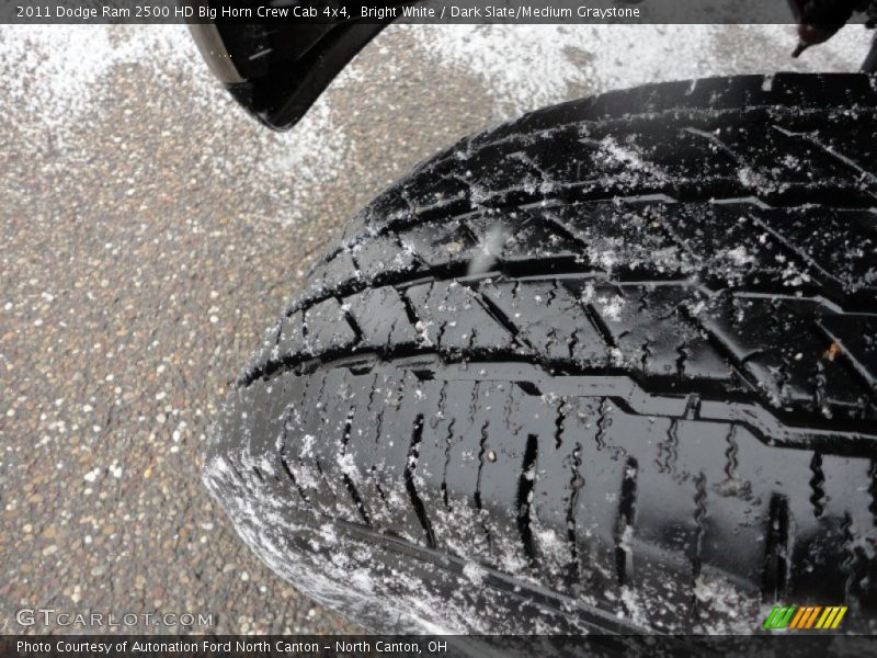 Bright White / Dark Slate/Medium Graystone 2011 Dodge Ram 2500 HD Big Horn Crew Cab 4x4