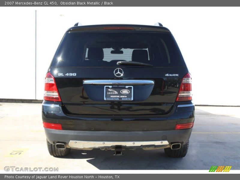 Obsidian Black Metallic / Black 2007 Mercedes-Benz GL 450