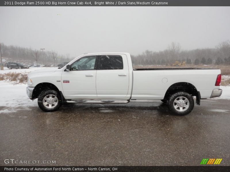 Bright White / Dark Slate/Medium Graystone 2011 Dodge Ram 2500 HD Big Horn Crew Cab 4x4