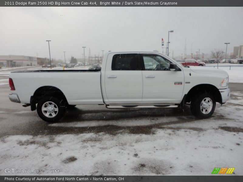 Bright White / Dark Slate/Medium Graystone 2011 Dodge Ram 2500 HD Big Horn Crew Cab 4x4