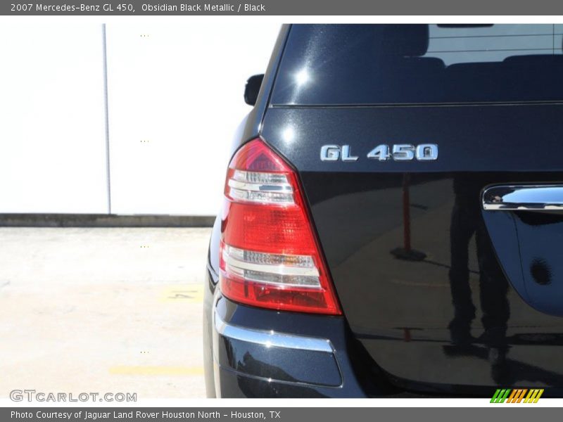 Obsidian Black Metallic / Black 2007 Mercedes-Benz GL 450