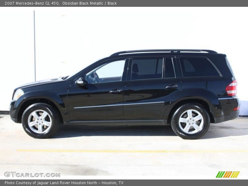 Obsidian Black Metallic / Black 2007 Mercedes-Benz GL 450