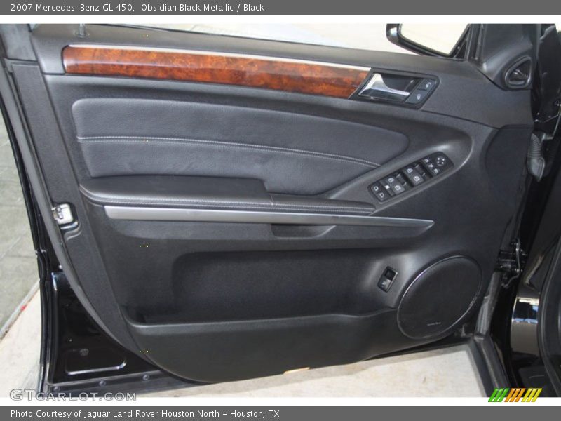 Obsidian Black Metallic / Black 2007 Mercedes-Benz GL 450