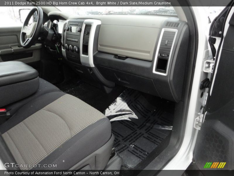 Bright White / Dark Slate/Medium Graystone 2011 Dodge Ram 2500 HD Big Horn Crew Cab 4x4