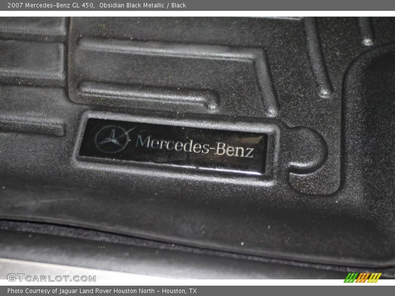 Obsidian Black Metallic / Black 2007 Mercedes-Benz GL 450
