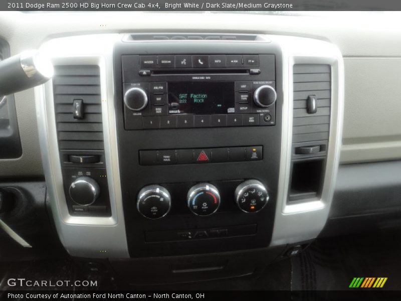 Bright White / Dark Slate/Medium Graystone 2011 Dodge Ram 2500 HD Big Horn Crew Cab 4x4