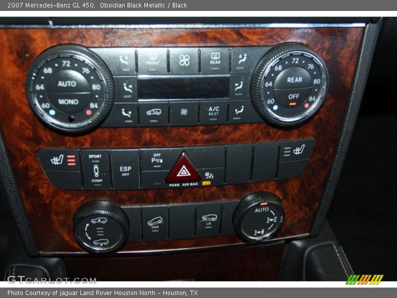 Obsidian Black Metallic / Black 2007 Mercedes-Benz GL 450