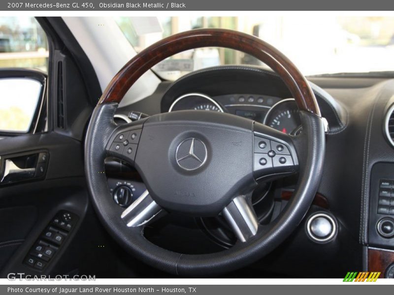 Obsidian Black Metallic / Black 2007 Mercedes-Benz GL 450
