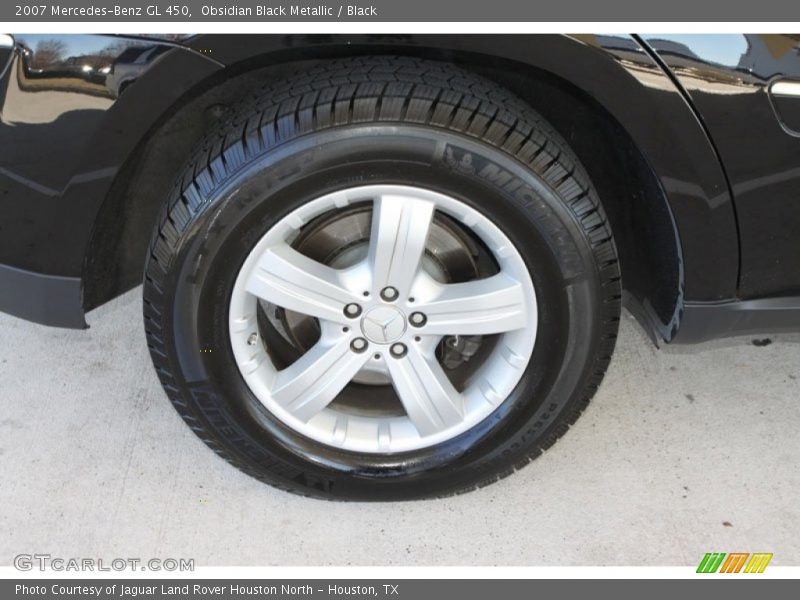 Obsidian Black Metallic / Black 2007 Mercedes-Benz GL 450