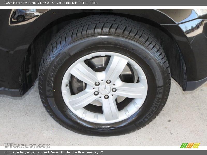 Obsidian Black Metallic / Black 2007 Mercedes-Benz GL 450