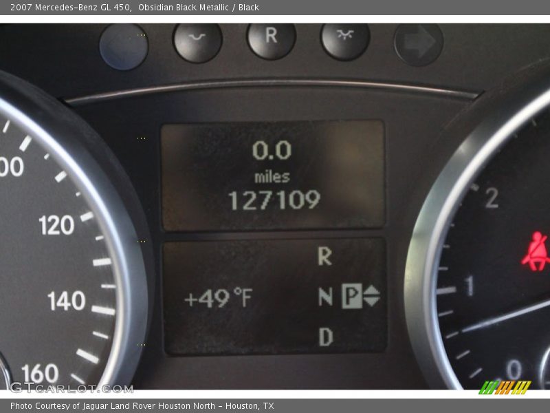 Obsidian Black Metallic / Black 2007 Mercedes-Benz GL 450