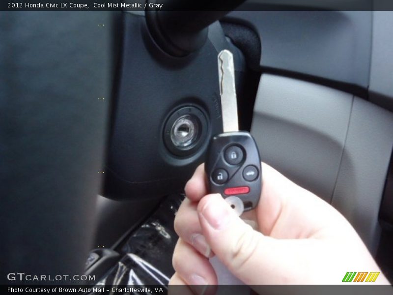 Keys of 2012 Civic LX Coupe