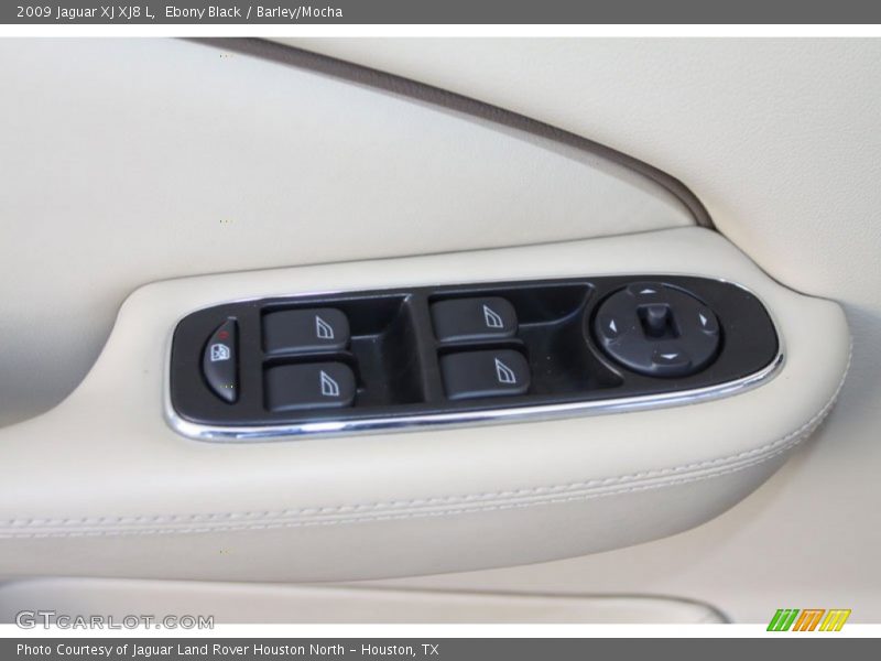 Ebony Black / Barley/Mocha 2009 Jaguar XJ XJ8 L