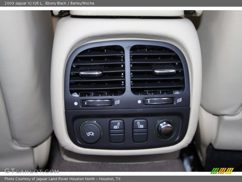 Ebony Black / Barley/Mocha 2009 Jaguar XJ XJ8 L