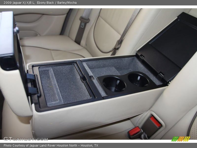 Ebony Black / Barley/Mocha 2009 Jaguar XJ XJ8 L