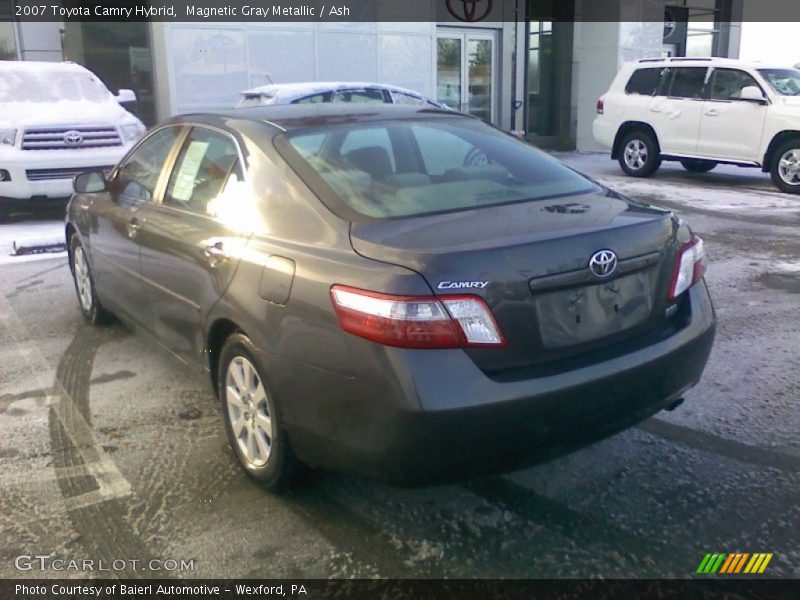 Magnetic Gray Metallic / Ash 2007 Toyota Camry Hybrid