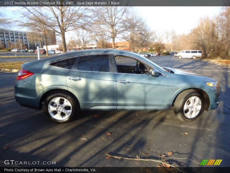 Opal Sage Metallic / Black 2012 Honda Accord Crosstour EX-L 4WD
