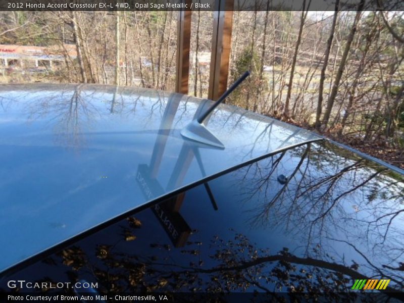 Opal Sage Metallic / Black 2012 Honda Accord Crosstour EX-L 4WD