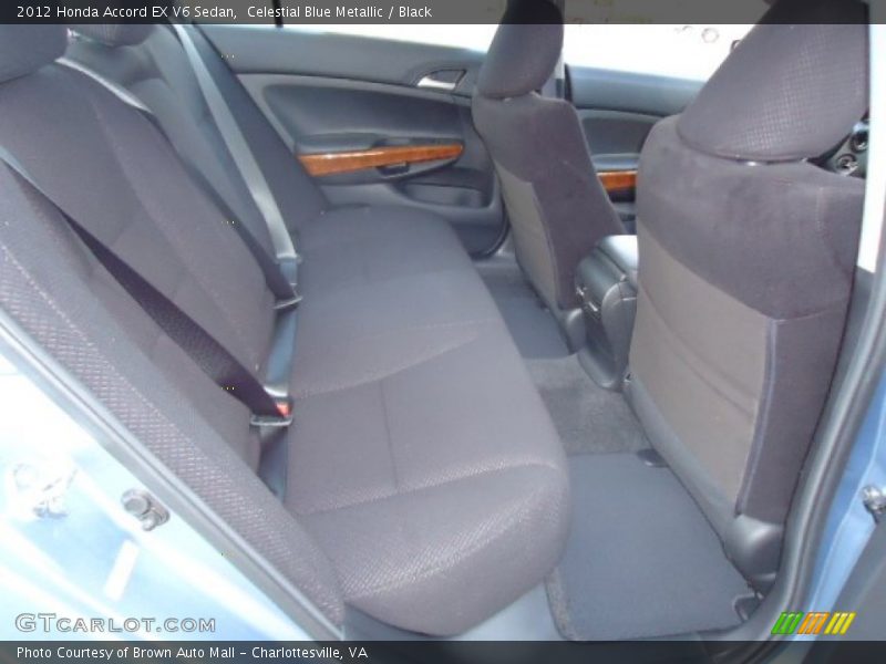  2012 Accord EX V6 Sedan Black Interior