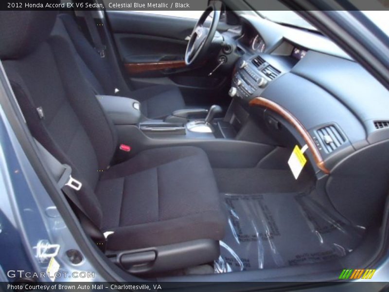  2012 Accord EX V6 Sedan Black Interior