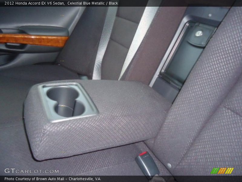 Celestial Blue Metallic / Black 2012 Honda Accord EX V6 Sedan