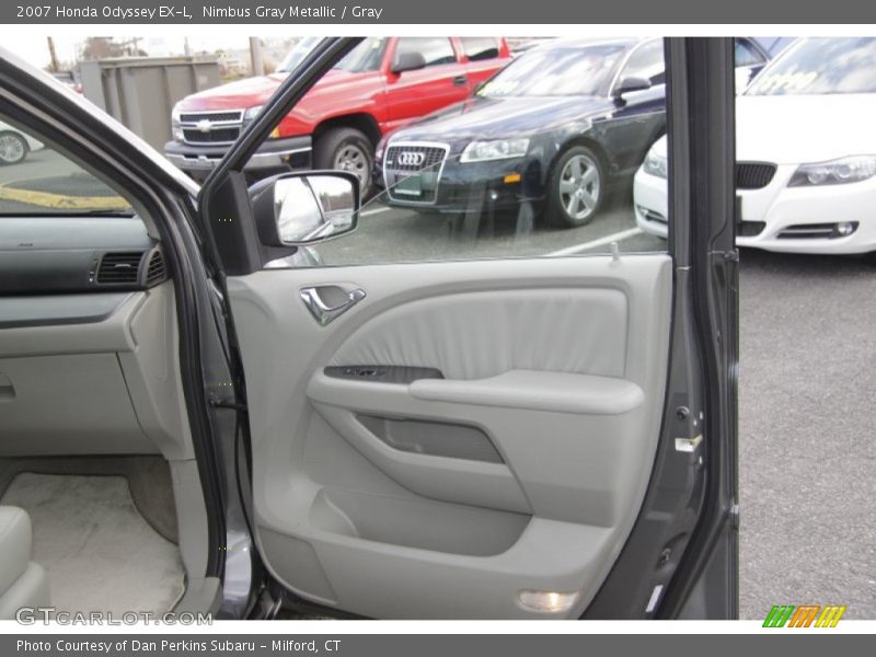Nimbus Gray Metallic / Gray 2007 Honda Odyssey EX-L