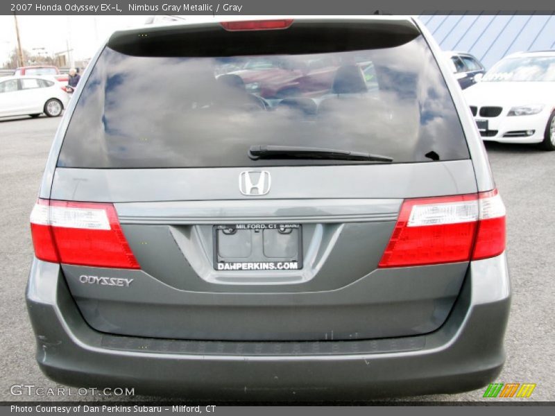 Nimbus Gray Metallic / Gray 2007 Honda Odyssey EX-L