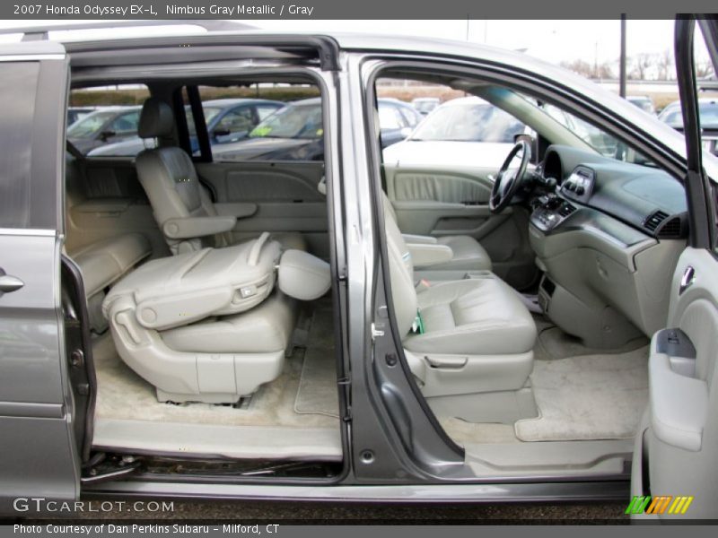 Nimbus Gray Metallic / Gray 2007 Honda Odyssey EX-L
