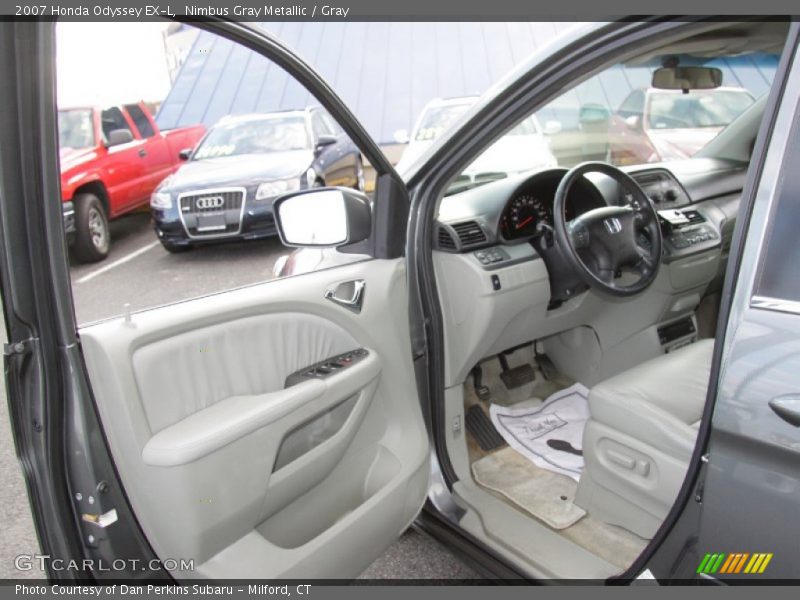Nimbus Gray Metallic / Gray 2007 Honda Odyssey EX-L