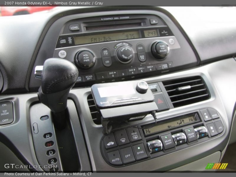 Nimbus Gray Metallic / Gray 2007 Honda Odyssey EX-L