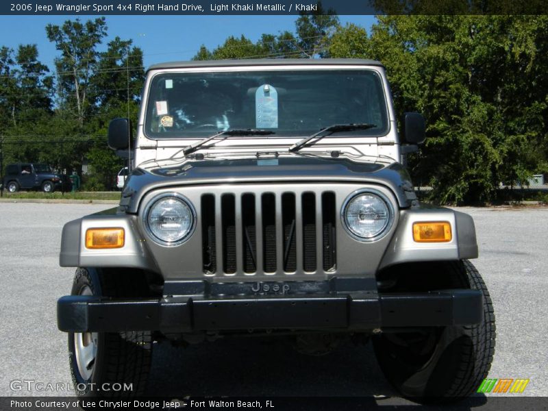 Light Khaki Metallic / Khaki 2006 Jeep Wrangler Sport 4x4 Right Hand Drive