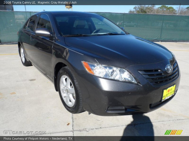 Magnetic Gray Metallic / Ash 2008 Toyota Camry LE
