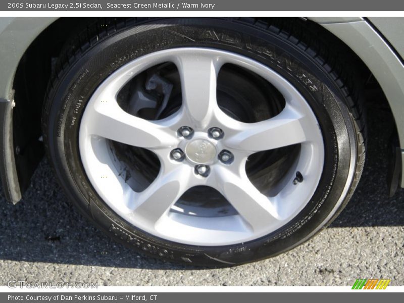 Seacrest Green Metallic / Warm Ivory 2009 Subaru Legacy 2.5i Sedan