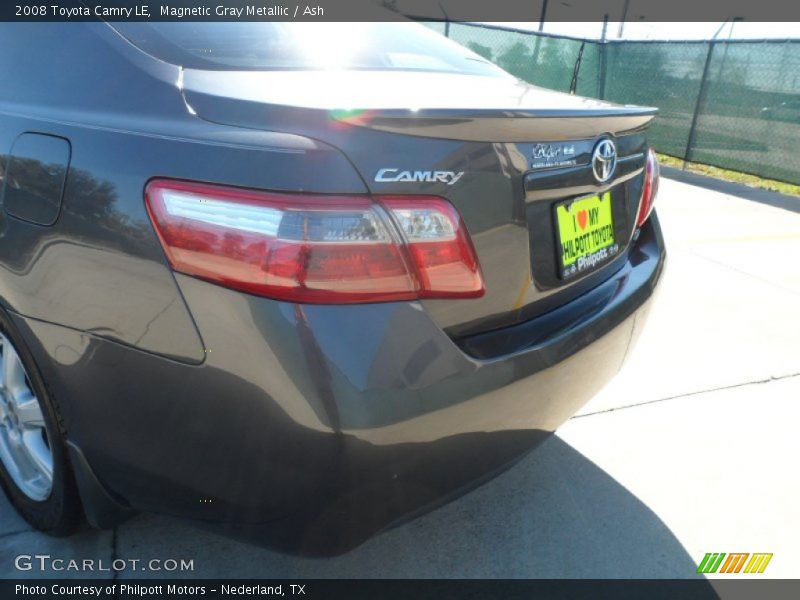 Magnetic Gray Metallic / Ash 2008 Toyota Camry LE