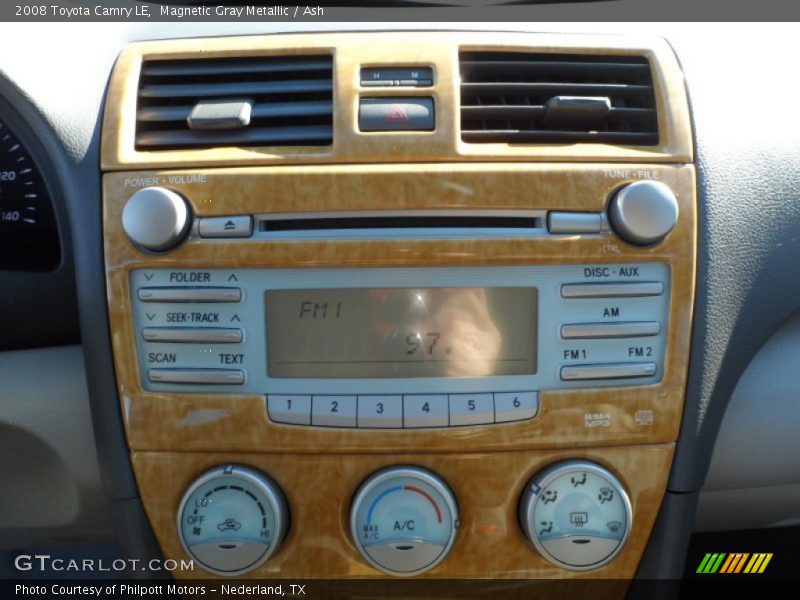 Magnetic Gray Metallic / Ash 2008 Toyota Camry LE