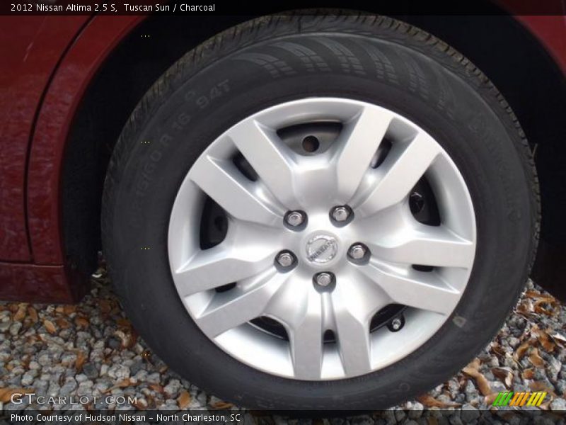 Tuscan Sun / Charcoal 2012 Nissan Altima 2.5 S