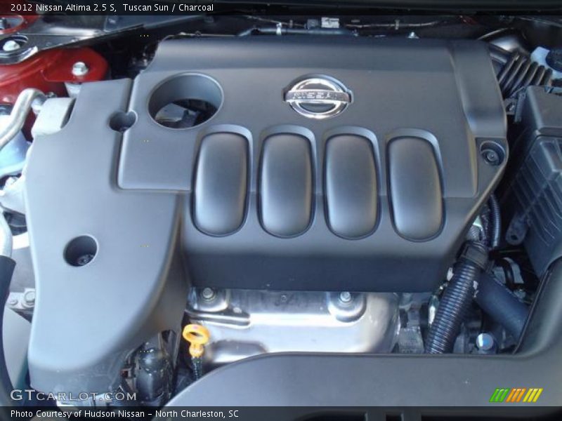 Tuscan Sun / Charcoal 2012 Nissan Altima 2.5 S