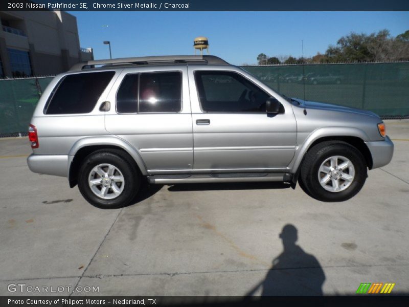 Chrome Silver Metallic / Charcoal 2003 Nissan Pathfinder SE