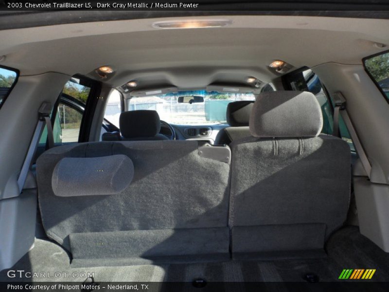 Dark Gray Metallic / Medium Pewter 2003 Chevrolet TrailBlazer LS