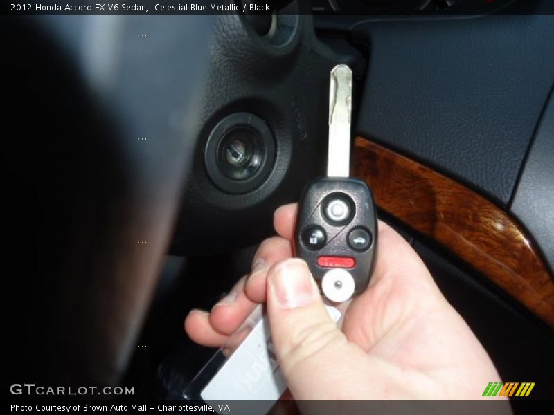 Keys of 2012 Accord EX V6 Sedan