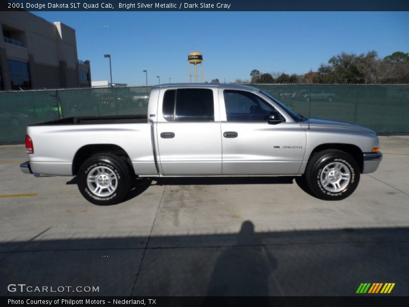 2001 Dakota SLT Quad Cab Bright Silver Metallic