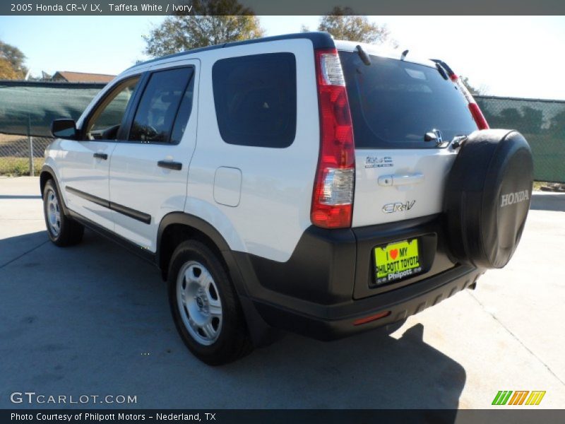 Taffeta White / Ivory 2005 Honda CR-V LX