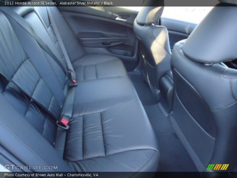  2012 Accord SE Sedan Black Interior